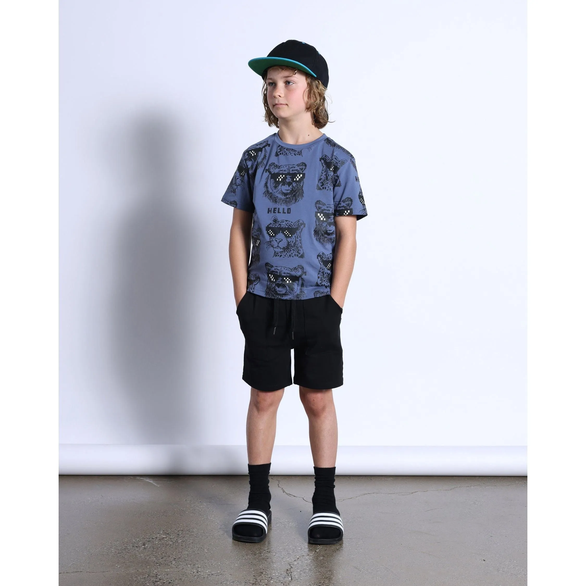 Track Short- Black
