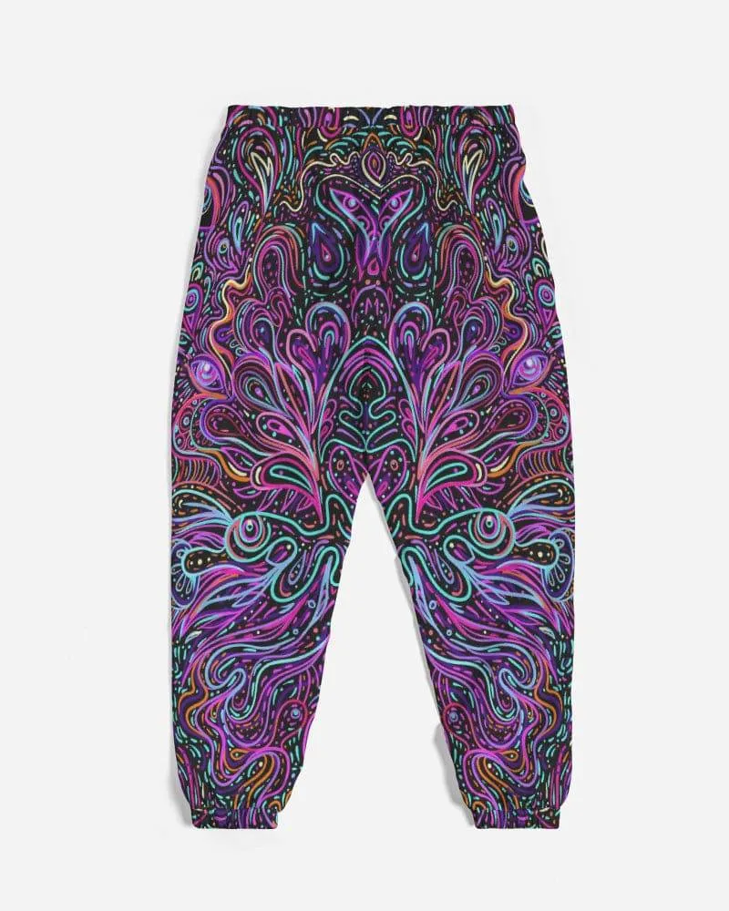 Trippy Psychedelic Purple Pink Men's Track Pants