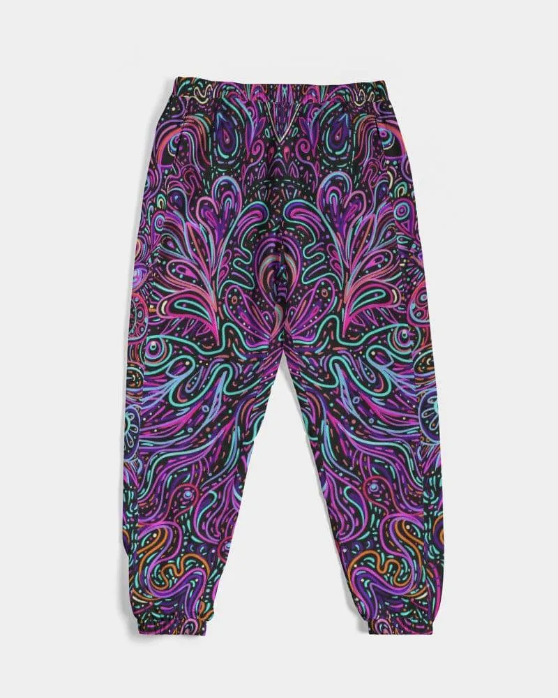 Trippy Psychedelic Purple Pink Men's Track Pants