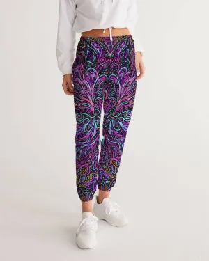 Trippy Psychedelic Purple Pink Women's Track Pants