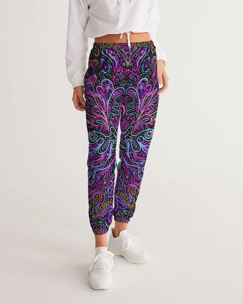 Trippy Psychedelic Purple Pink Women's Track Pants