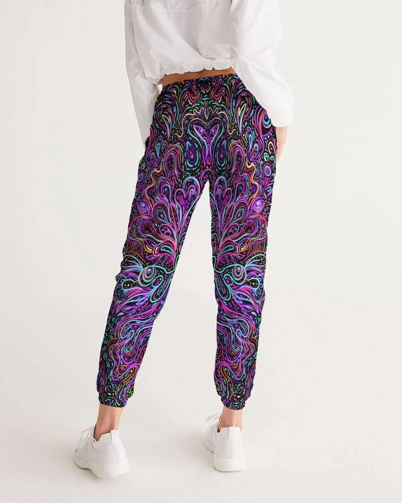 Trippy Psychedelic Purple Pink Women's Track Pants