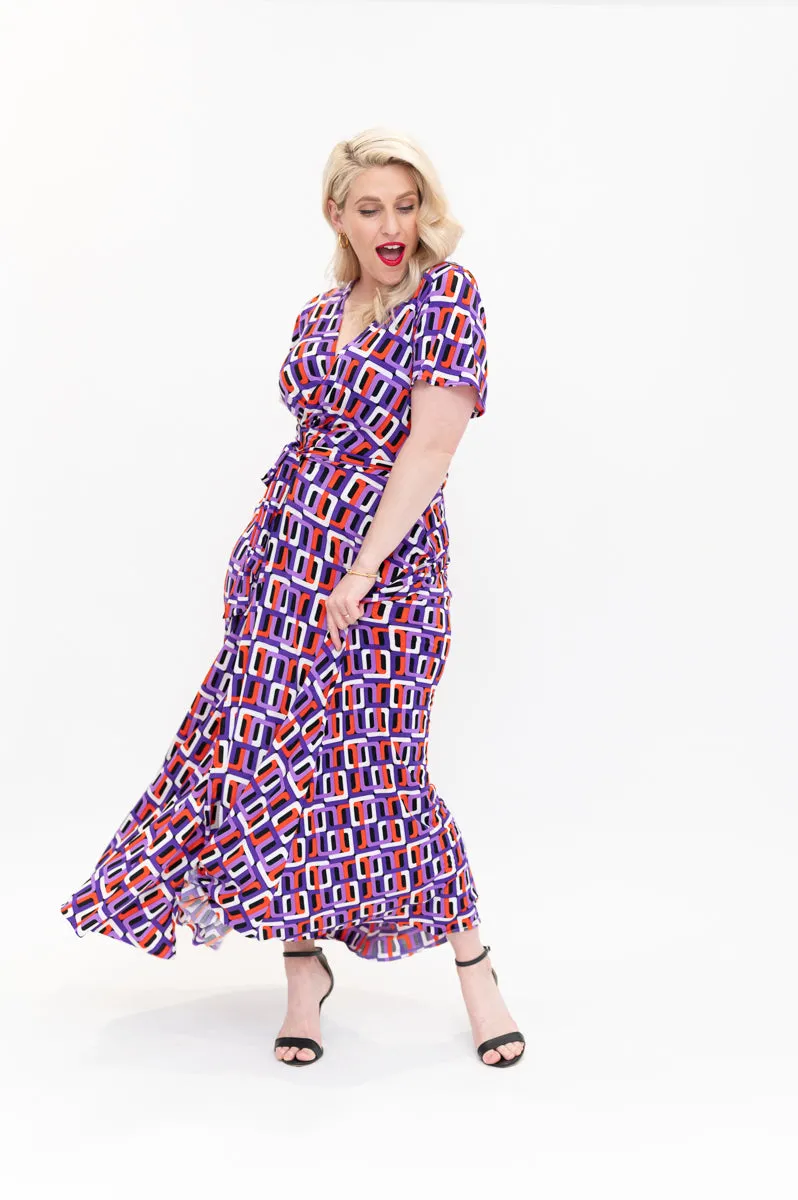 Twiggy - Wrap Dress - Last Sizes