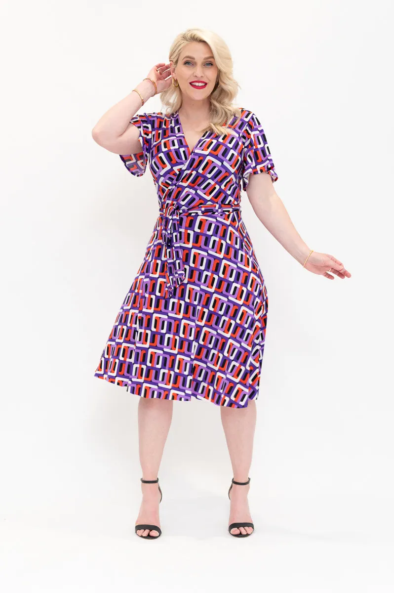 Twiggy - Wrap Dress - Last Sizes