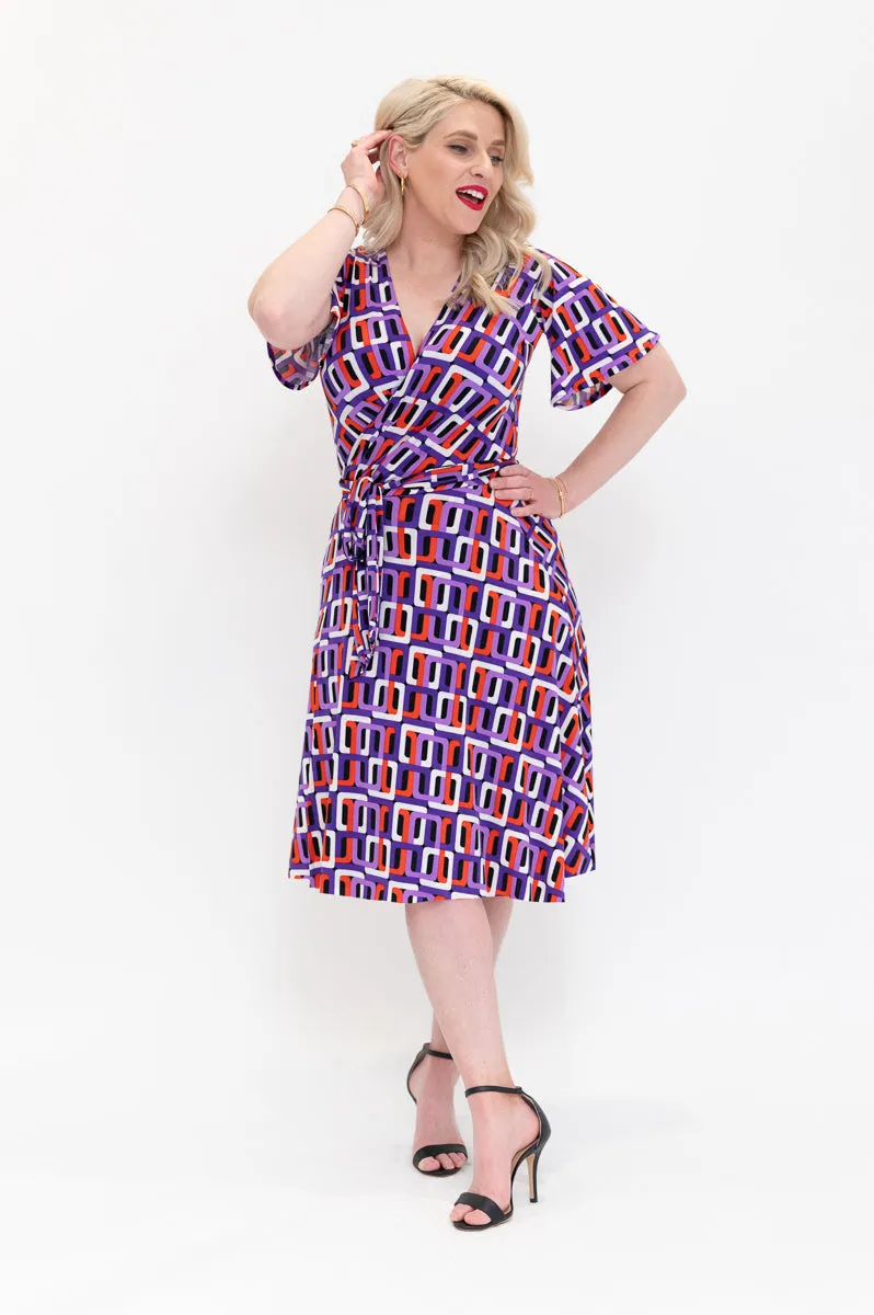 Twiggy - Wrap Dress - Last Sizes