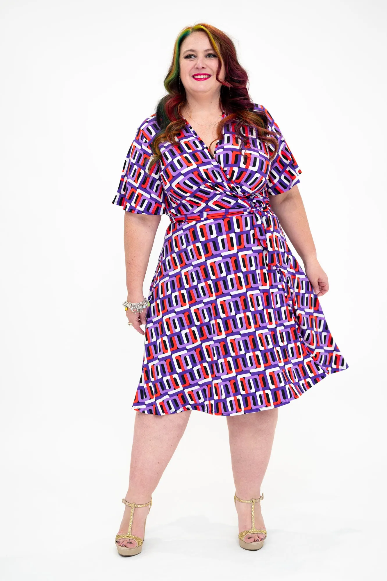 Twiggy - Wrap Dress - Last Sizes