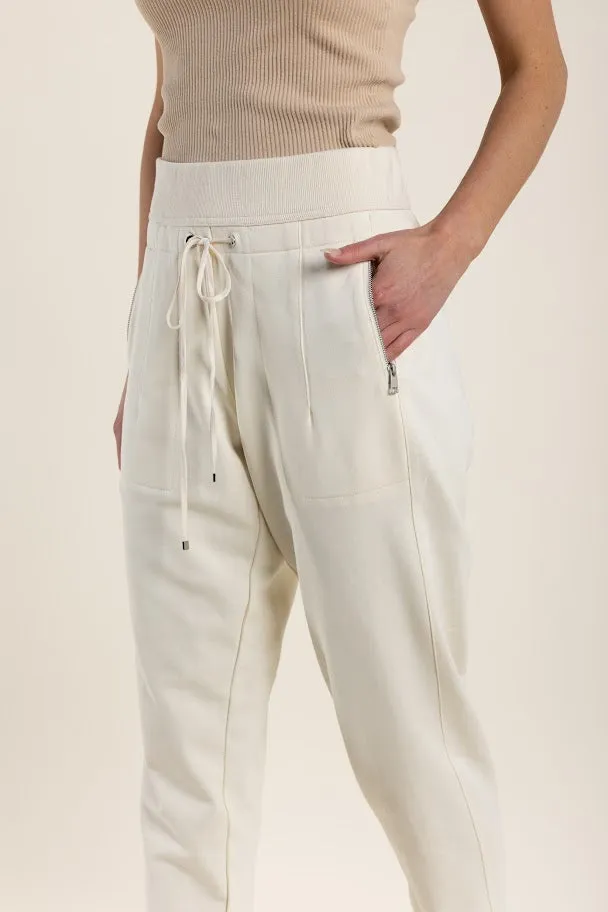 Two T's Track Pant Ivory