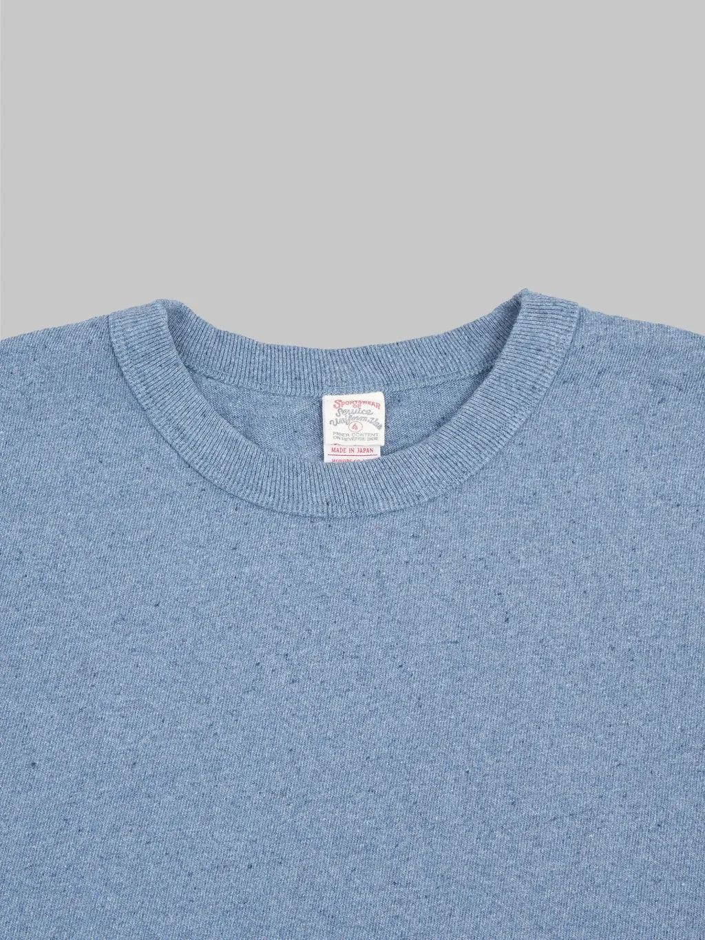UES Recycled Denim Short Sleeve T-Shirt Blue