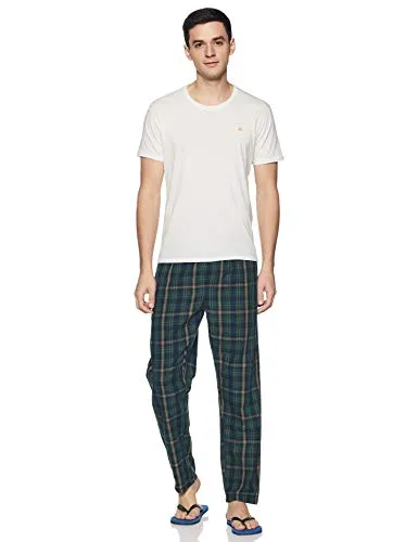 U.S. Polo Assn. Men's Regular Track Pants (I659-GN0-CH_Green Big Check_2XL)