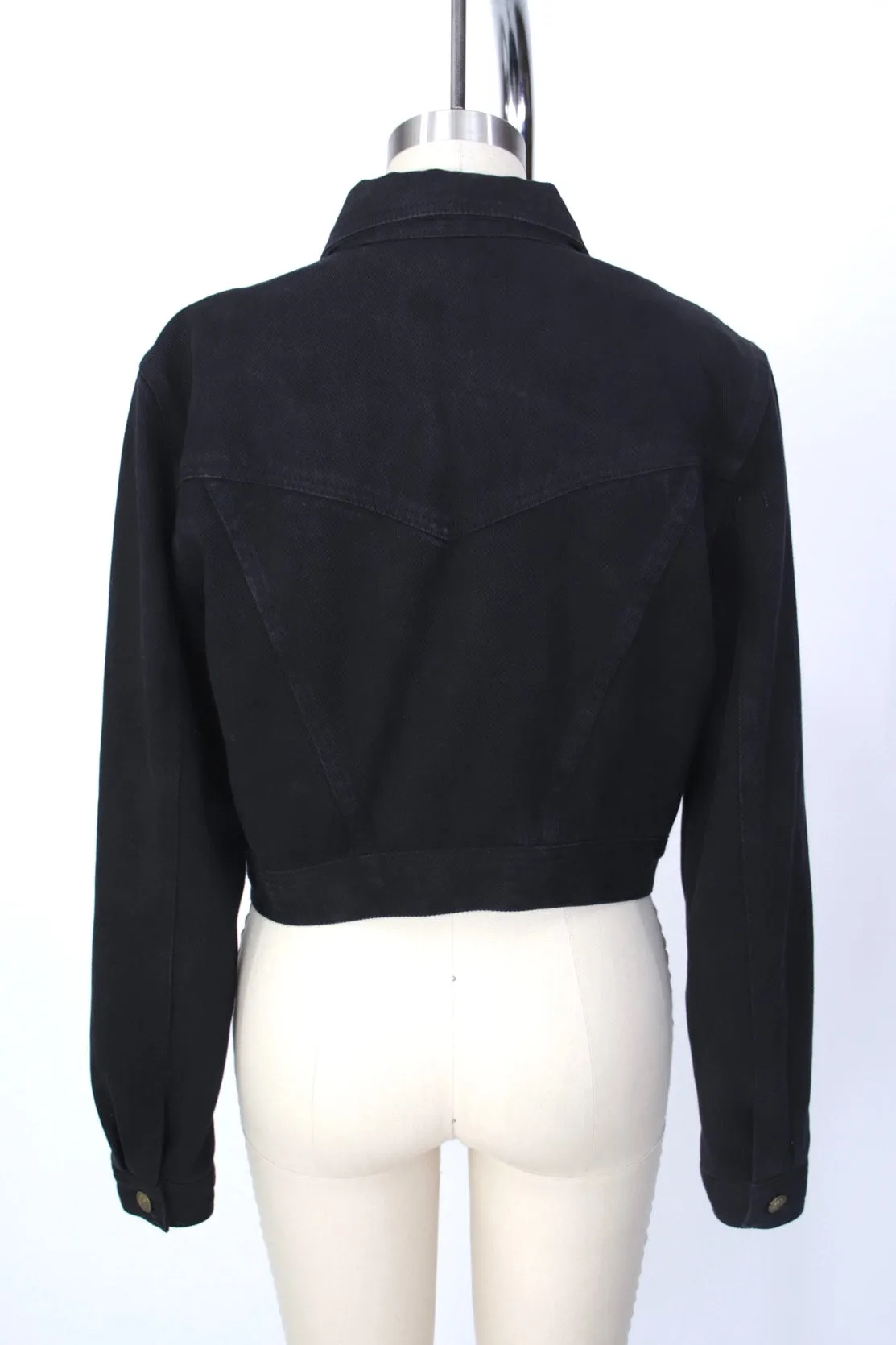 Versace Jeans Couture Denim Bow Jacket