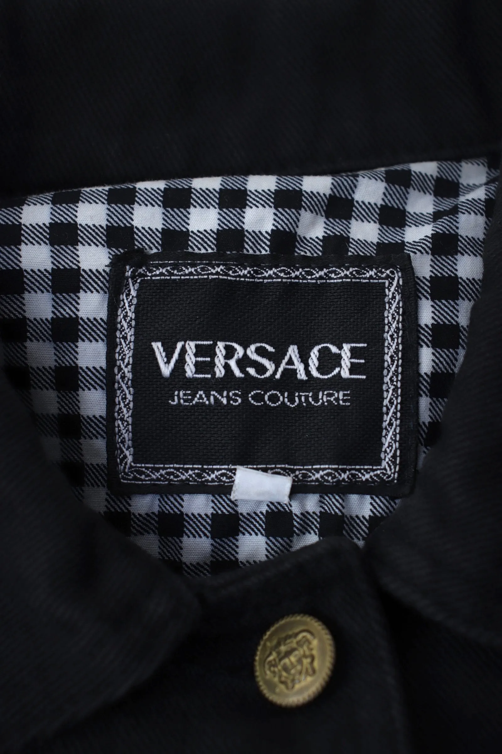 Versace Jeans Couture Denim Bow Jacket