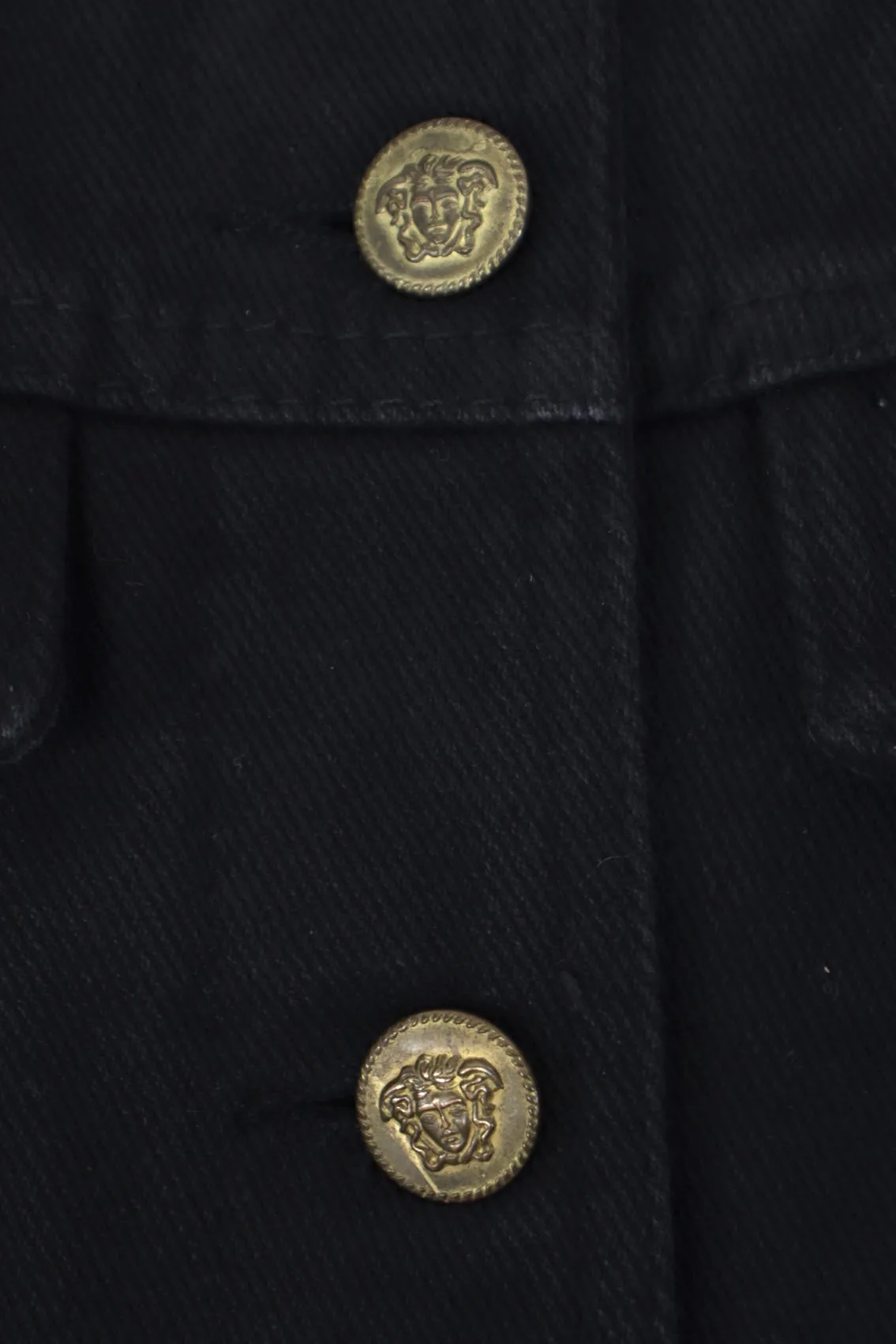 Versace Jeans Couture Denim Bow Jacket
