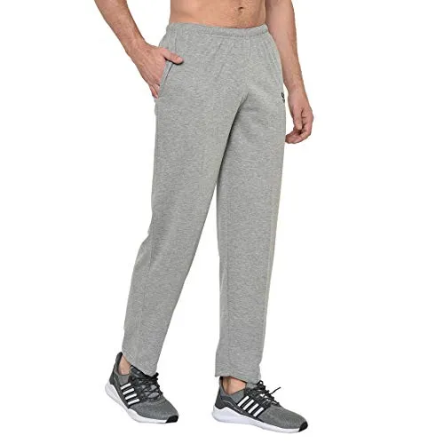 VIMAL JONNEY Men's Regular Fit Trackpants (D10MELANGE-0001-XXL_Grey_XX-Large)