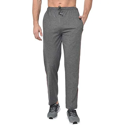 VIMAL JONNEY Men's Slim Fit Track pants(Pack of 2) (D1A_D10M_02-M_Multicolored_Medium)