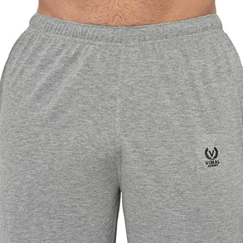 VIMAL JONNEY Men's Slim Fit Track pants(Pack of 2) (D1A_D10M_02-M_Multicolored_Medium)