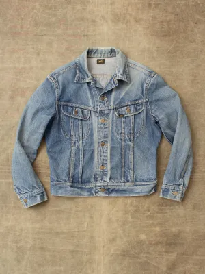 Vintage 80's Lee 101J Riders Denim Jacket Size 42