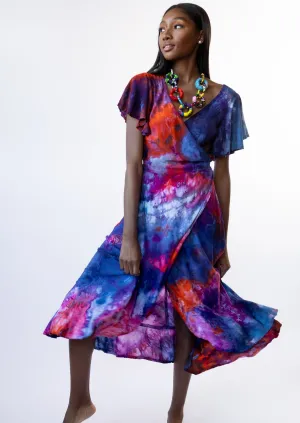 Whirl Wrap Dress