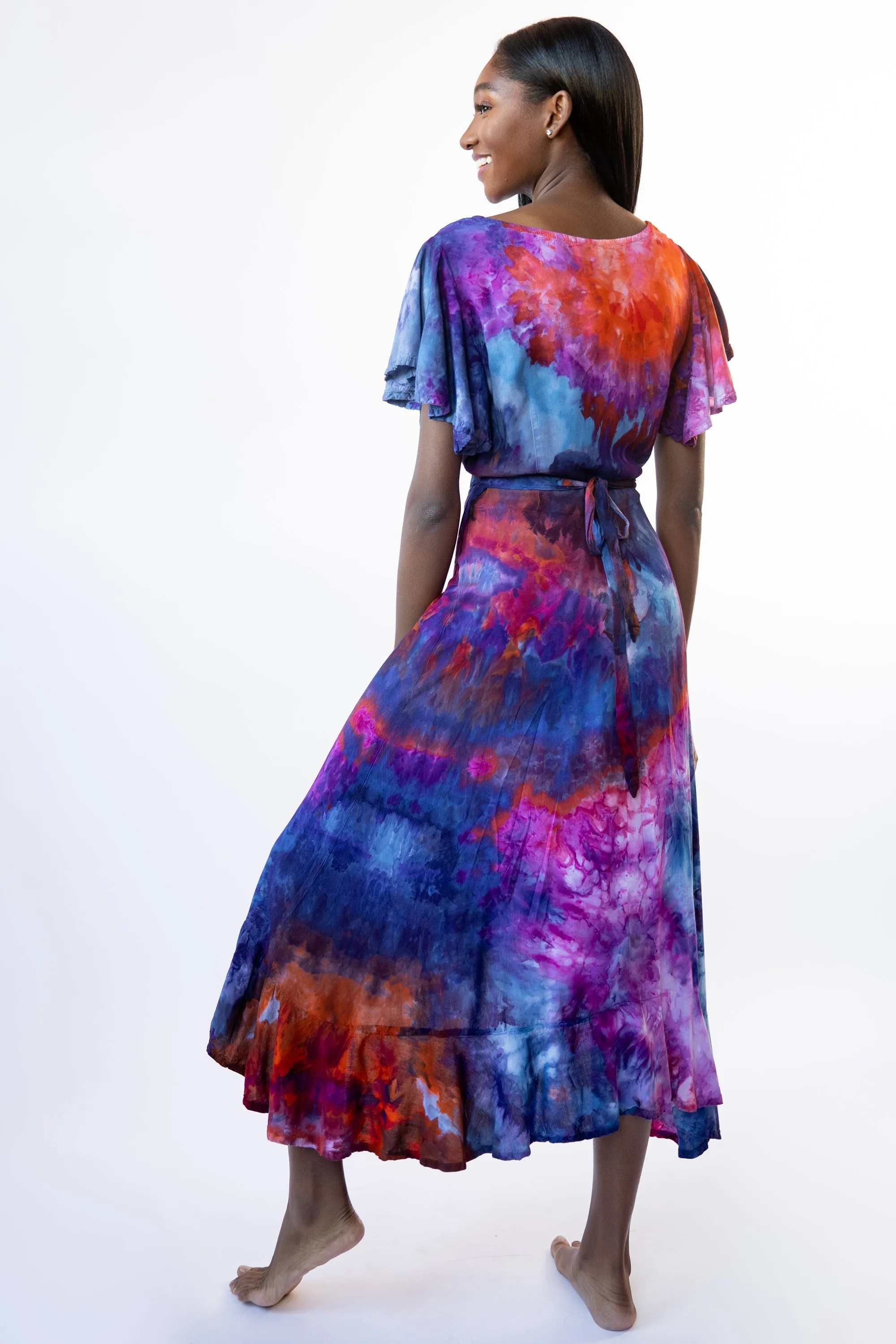 Whirl Wrap Dress