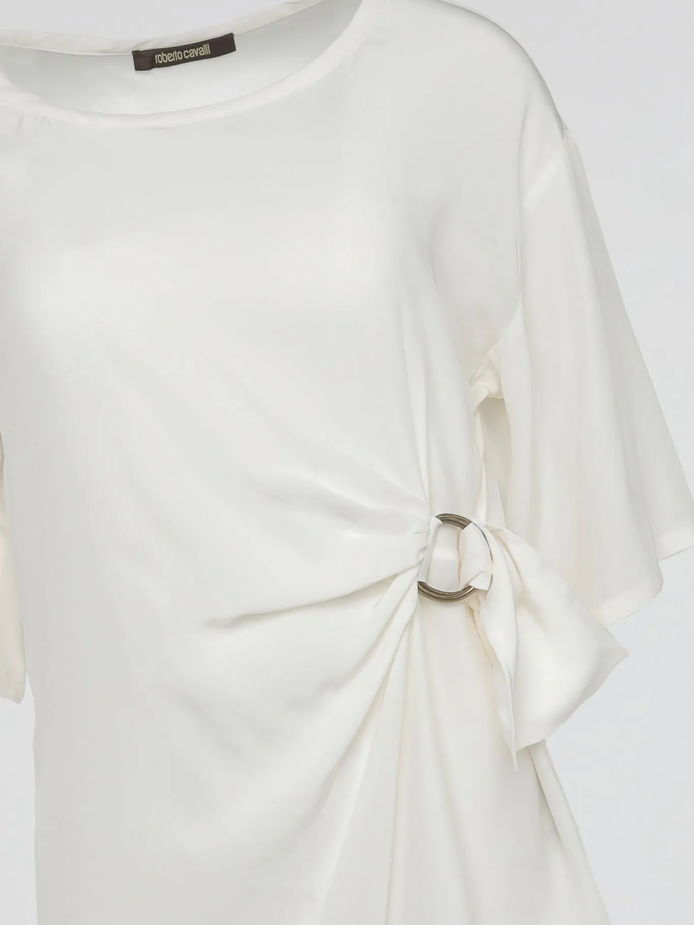 White Ruched Top