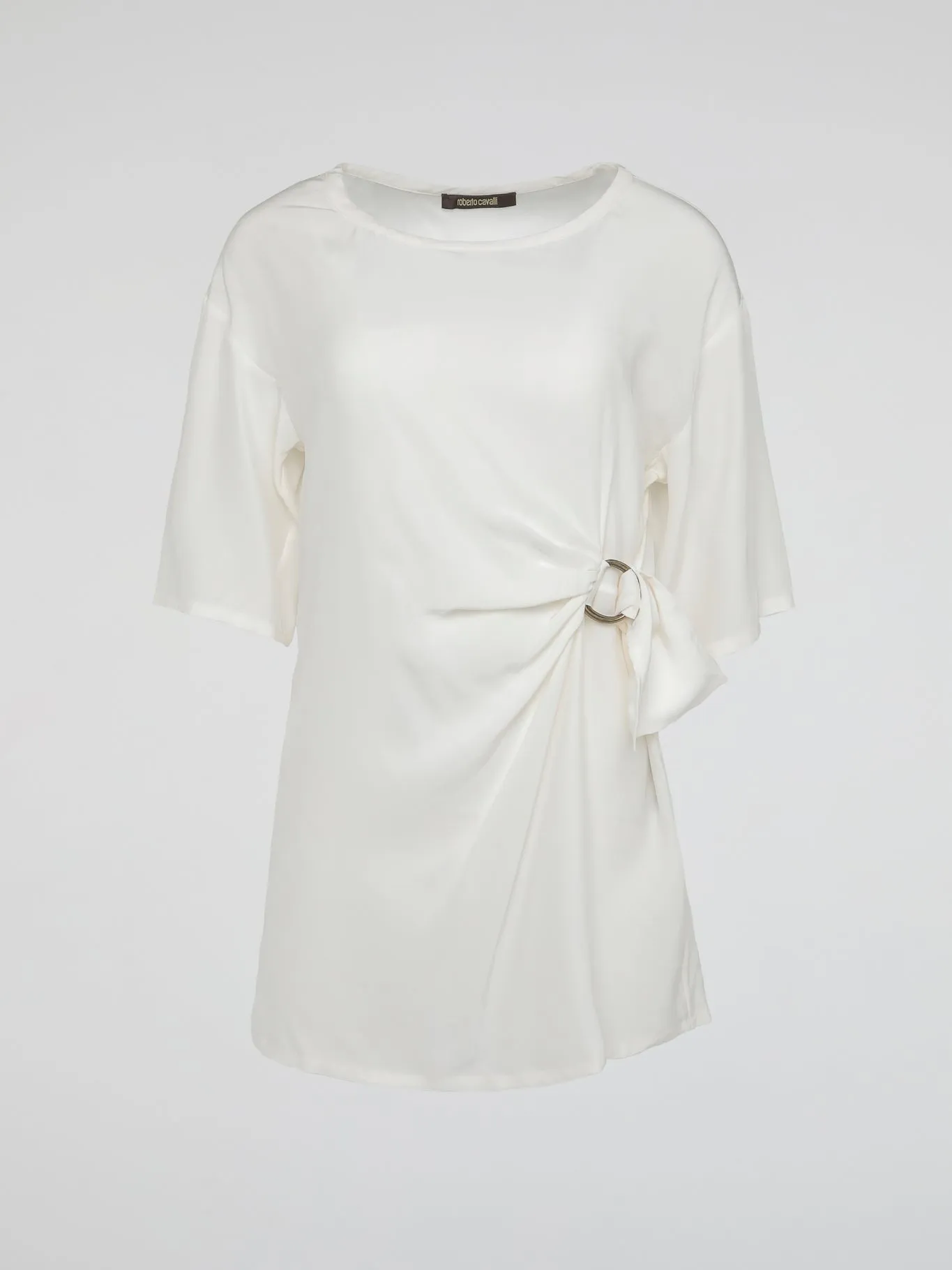 White Ruched Top