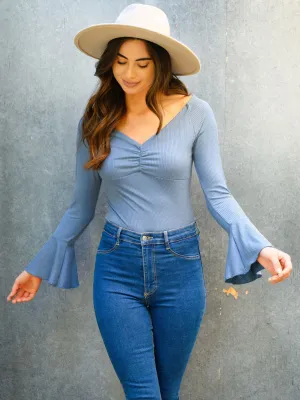 WOMEN'S BELL LONG SLEEVE BODYSUIT