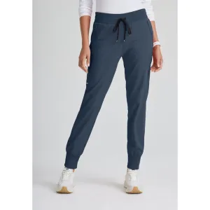 Women's Eden Jogger Scrub Pant - Greys Anatomy Spandex Stretch Collection / Color - Steel / Fit - Regular / Sizes - XS, S, M, L, XL, 2XL, 3XL by Barco Uniforms