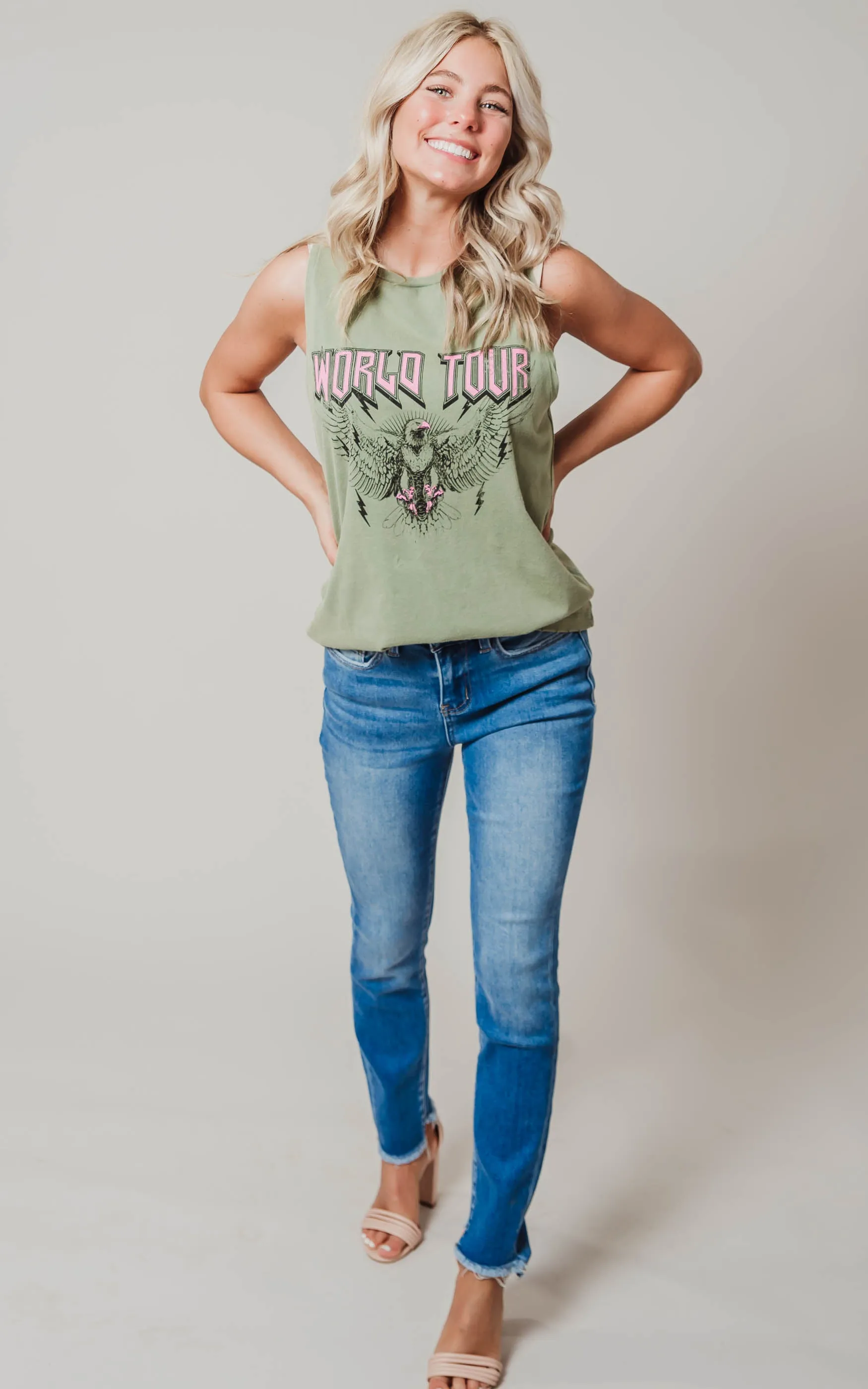 World Tour Eagle Tank Top - Final Sale
