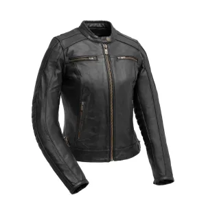 Zephyr - Women's Motorcycle Leather Jacket