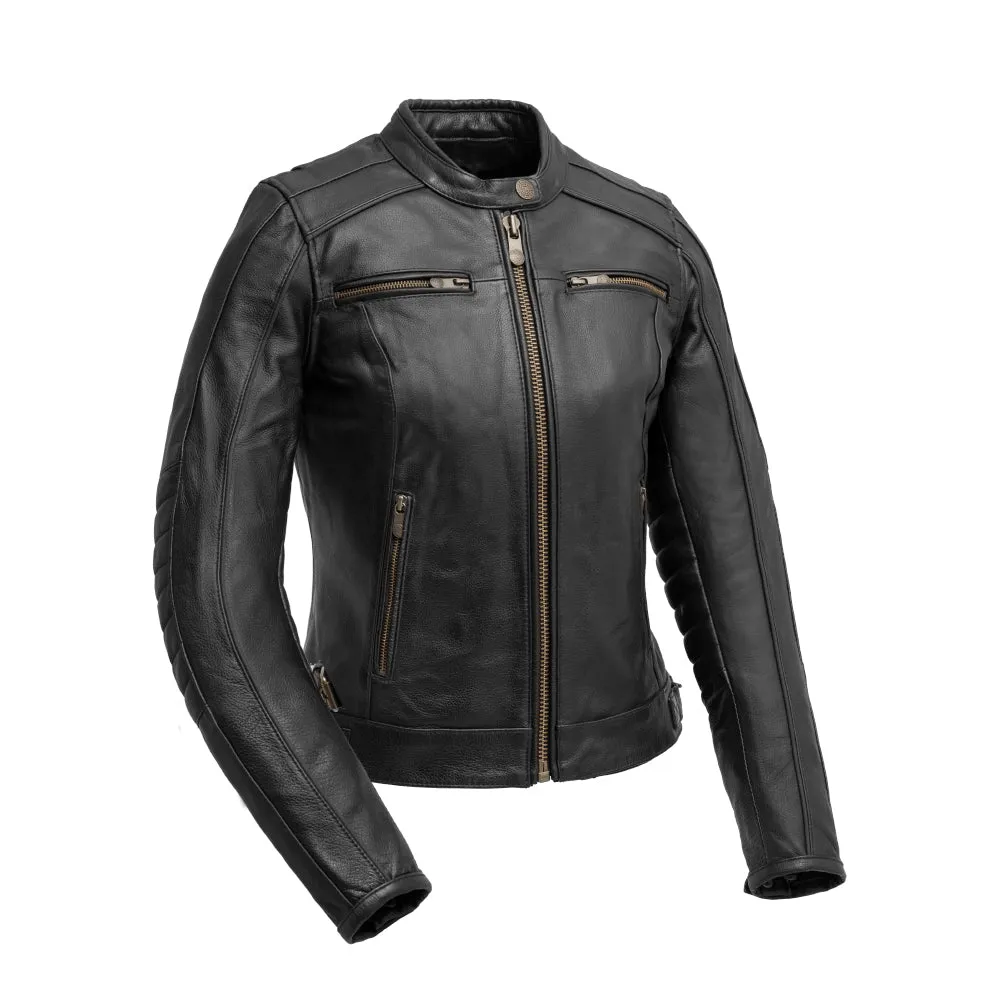 Zephyr - Women's Motorcycle Leather Jacket